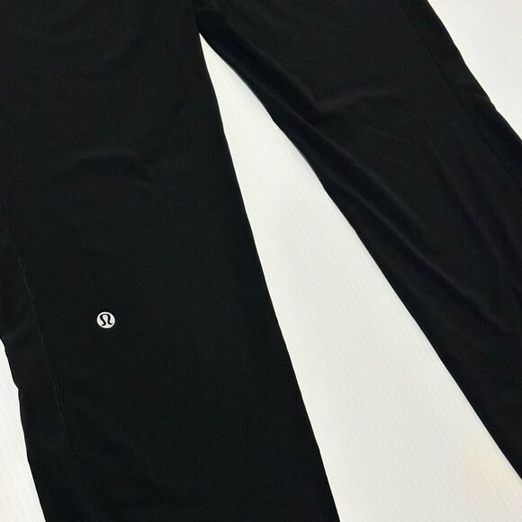 Lululemon Black High Rise Drawstring Lightweight Jogger Pants Sz 6 Athleisure - Picture 8 of 10
